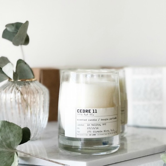 Accents Le Labo Cedre 11 Classic Candle 86oz245g Hinoki Body Cream